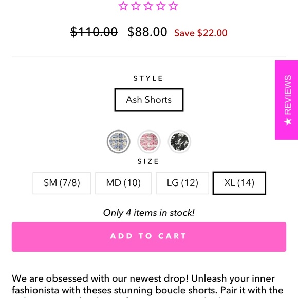 Girls shorts - Picture 2 of 7